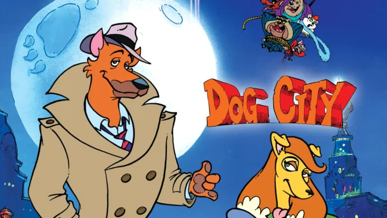 Dog City (1992) - Serie animada con estilo noir y marionetas, una joya retro