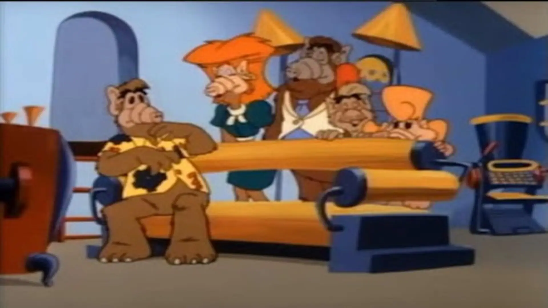 ALF: La serie animada (1987), serie retro de aventuras cómicas en el planeta Melmac