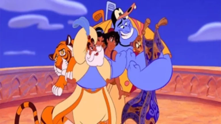 Aladdín (1992), película animada de Disney que combina magia, romance y comedia con una banda sonora inolvidable