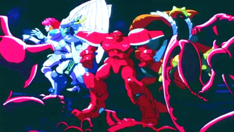 Imagen destacada de Barón Rojo (1994), una serie de anime mecha que evoca nostalgia con sus épicos combates aéreos y estética noventera