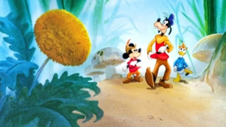 Diversión y fantasía (1947) es una película animada de Disney que presenta dos historias clásicas: Bongo y Mickey y las habichuelas mágicas
