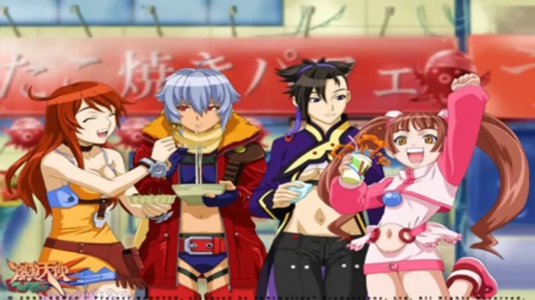 Imagen destacada de Burst Angel (2004), anime retro de acción con chicas pistoleras y estética mecha futurista