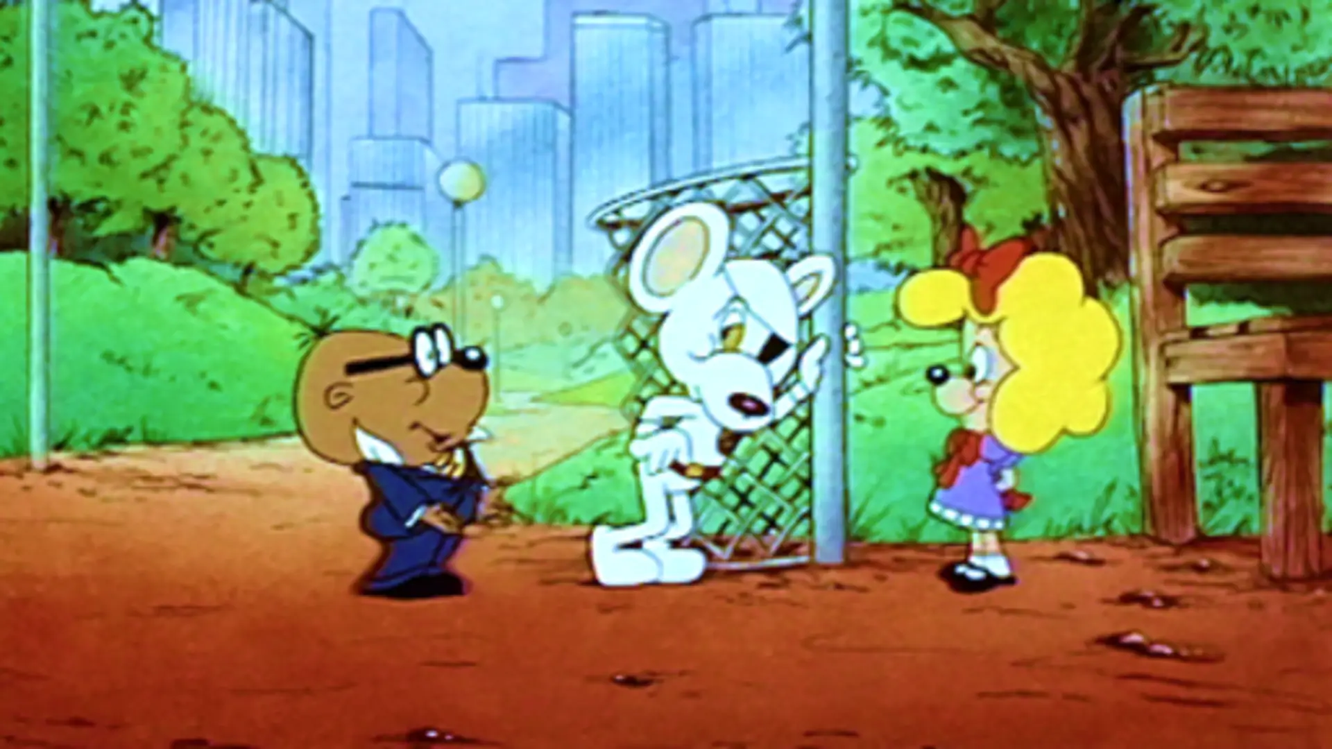 Danger Mouse (1981), serie animada británica de comedia y espionaje con estilo paródico clásico
