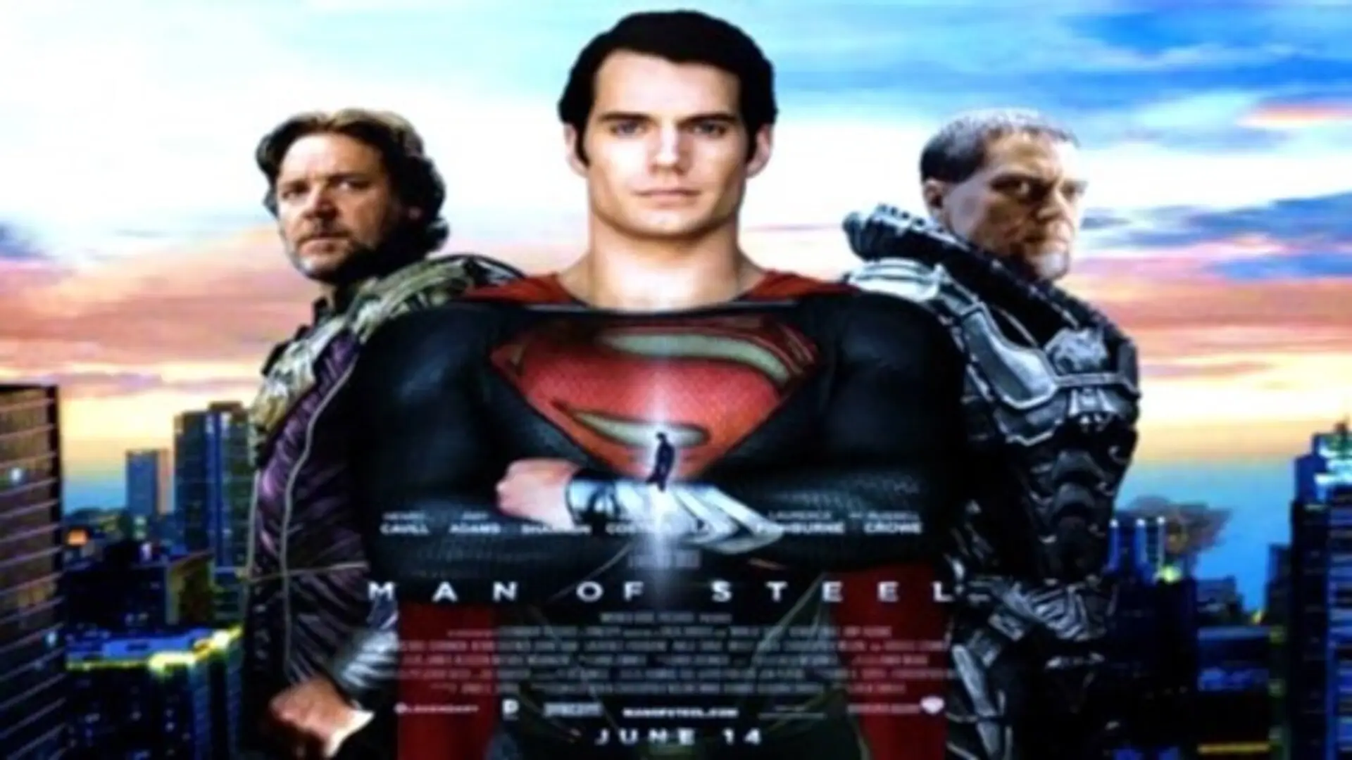 Superman: El Hombre de Acero (2013), película retro de superhéroes dirigida por Zack Snyder