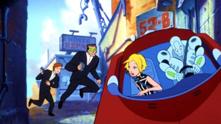El proyecto Zeta (2001), serie animada retro de DC sobre robots fugitivos y conciencia artificial