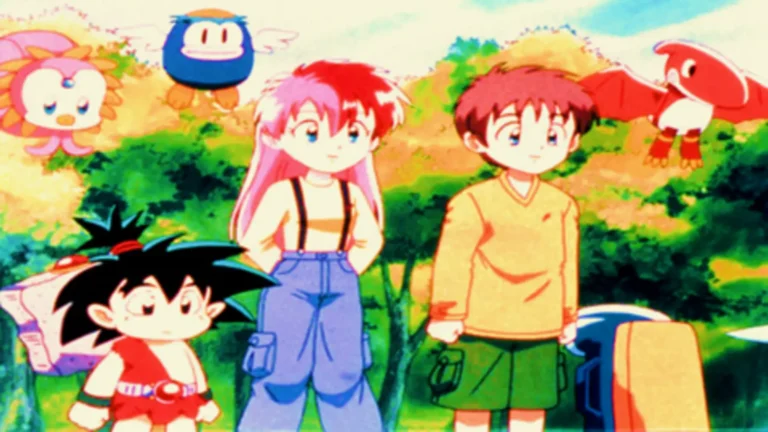 Imagen destacada de Flint el detective del tiempo (1998), anime retro de comedia y viajes temporales