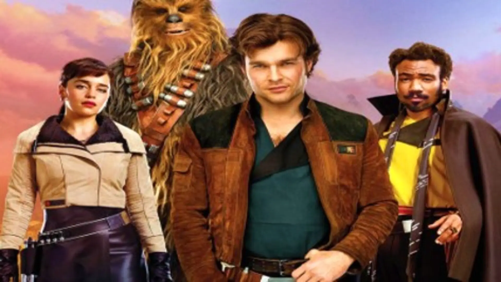Han Solo: una historia de Star Wars (2018), película de aventuras espaciales con Chewbacca y el Halcón Milenario