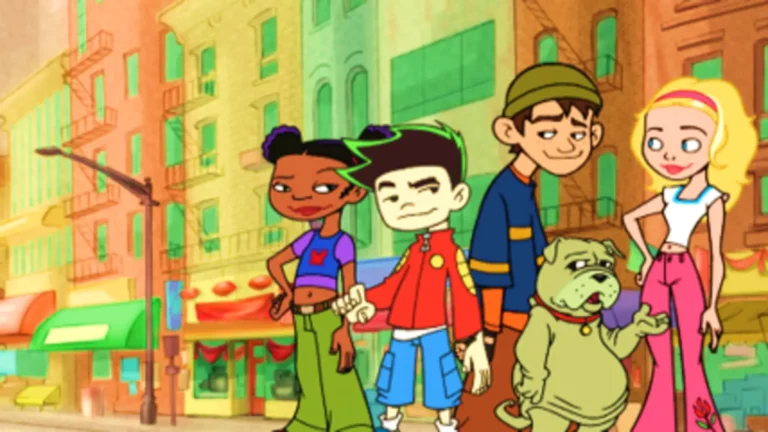 Jake Long: el dragón occidental (2005), serie animada retro con acción mágica urbana y cultura asiática