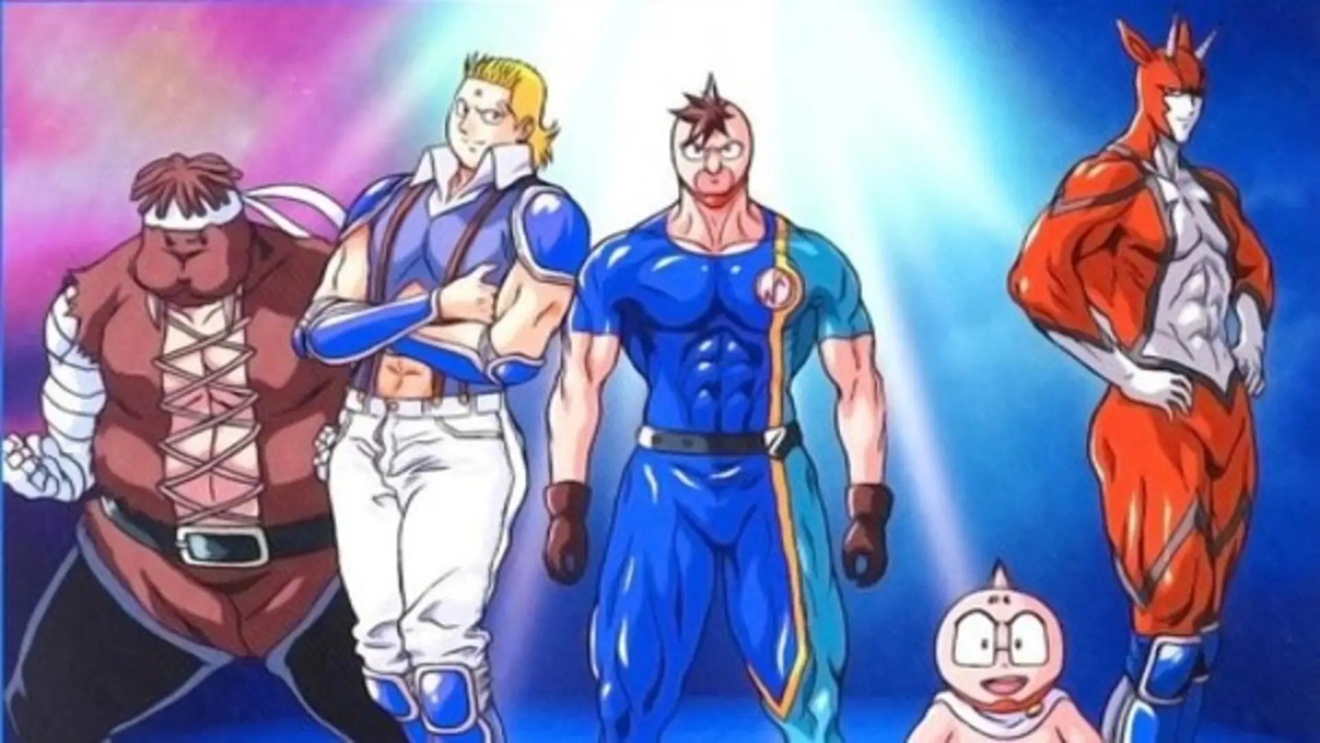 Imagen destacada de Kid Músculo (2002), anime retro de lucha libre y comedia basado en Kinnikuman