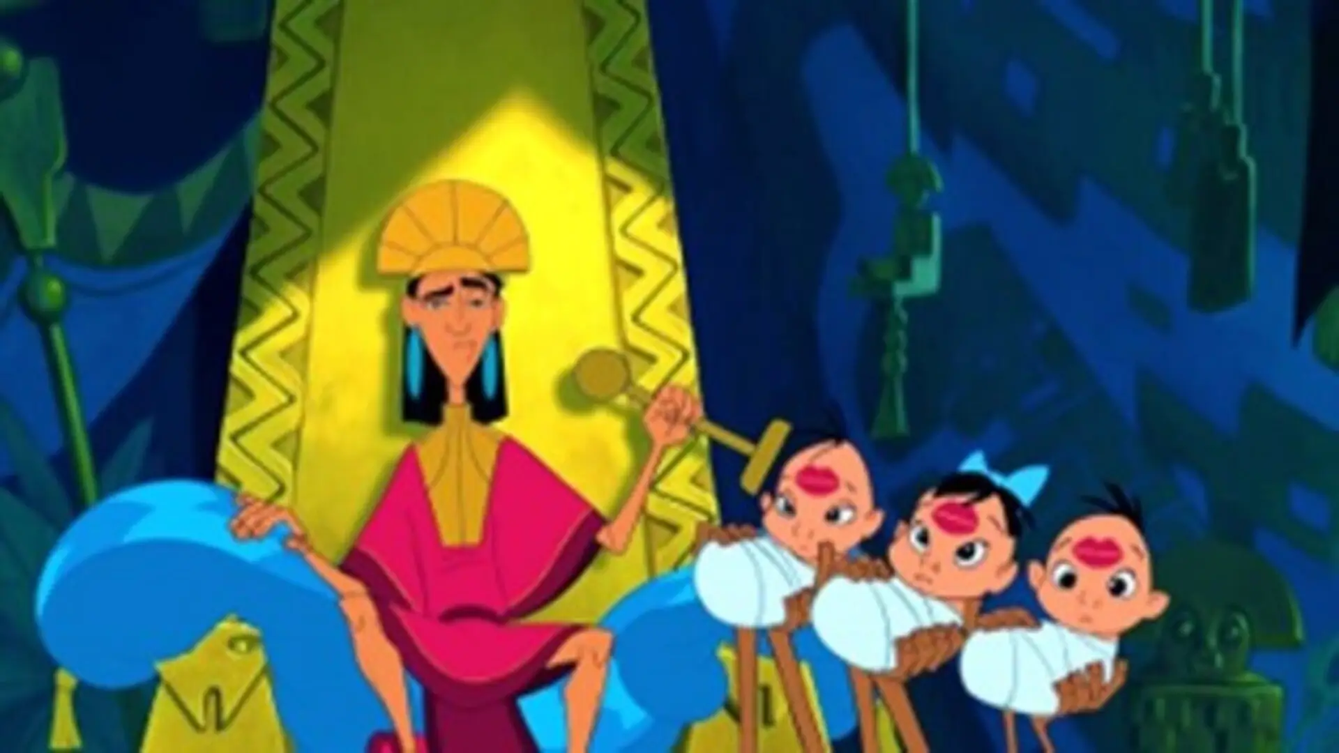 Las locuras del emperador (2000) es una comedia animada de Disney que celebra la amistad, el humor absurdo y la transformación personal con un estilo único