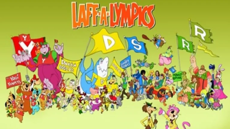 Las olimpiadas de la risa (1977), serie animada clásica de Hanna-Barbera con humor, competencia y crossover retro