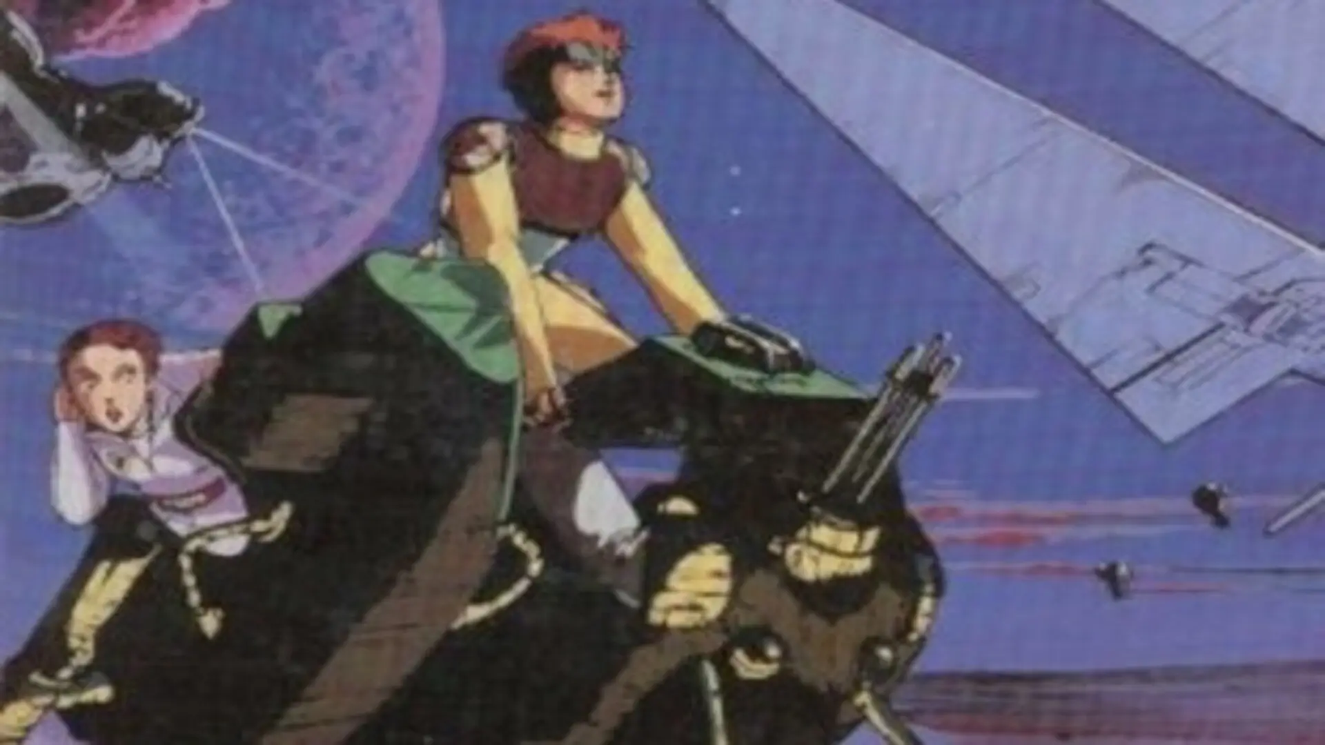 Lensman: El secreto de la lente (1988), película clásica de anime y ciencia ficción retro