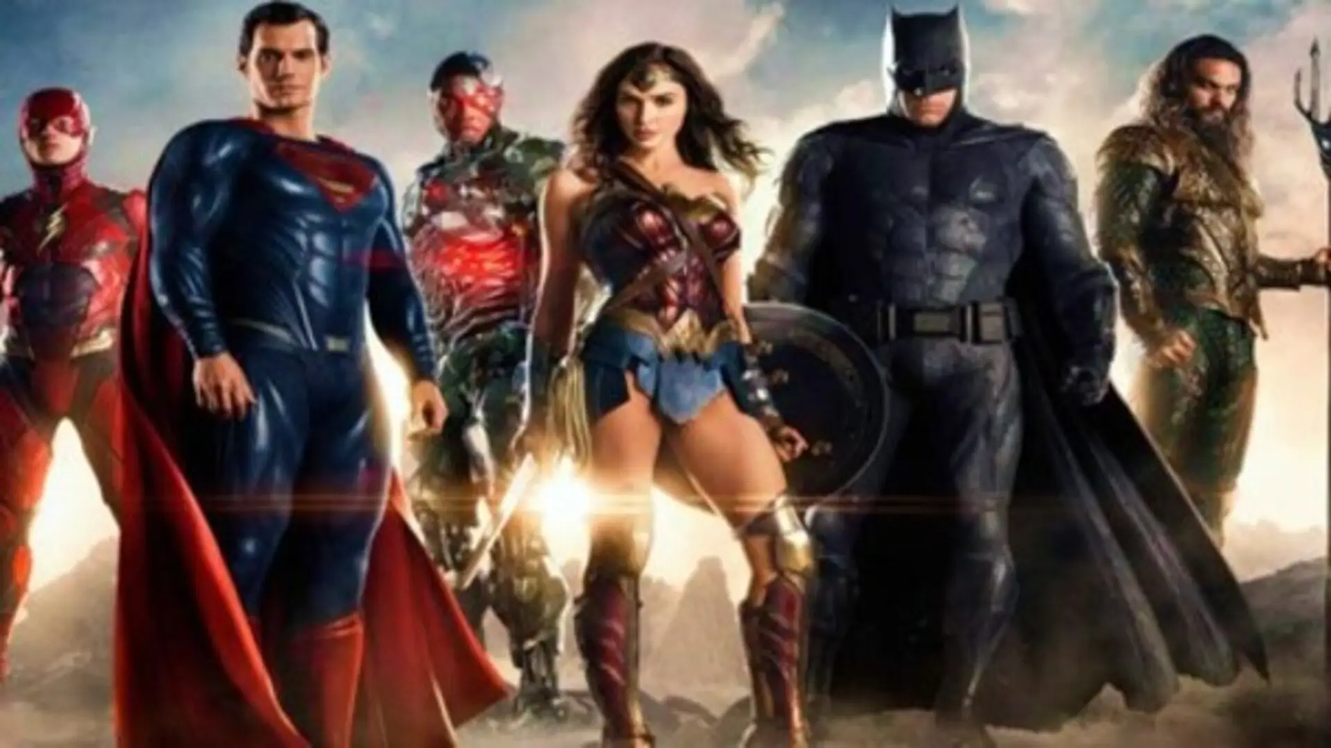 Liga de la Justicia (2017), película retro de superhéroes del universo DC Comics con Batman, Superman y Wonder Woman