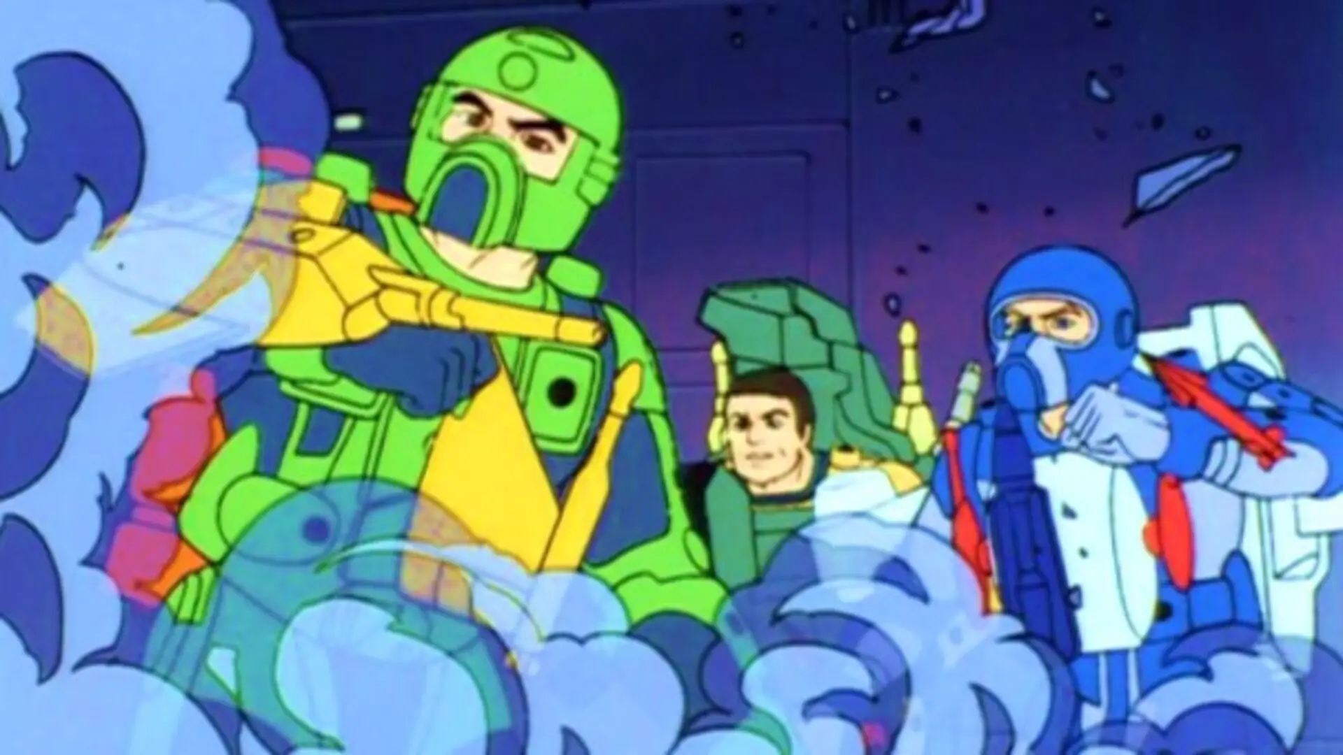 Los Centuriones (1985), serie animada de ciencia ficción con exotrajes, acción y estilo mecha retro