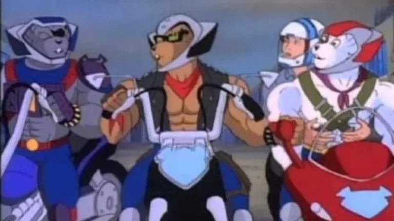 Los motorratones de Marte (1993), serie animada retro de acción, ciencia ficción y motocicletas