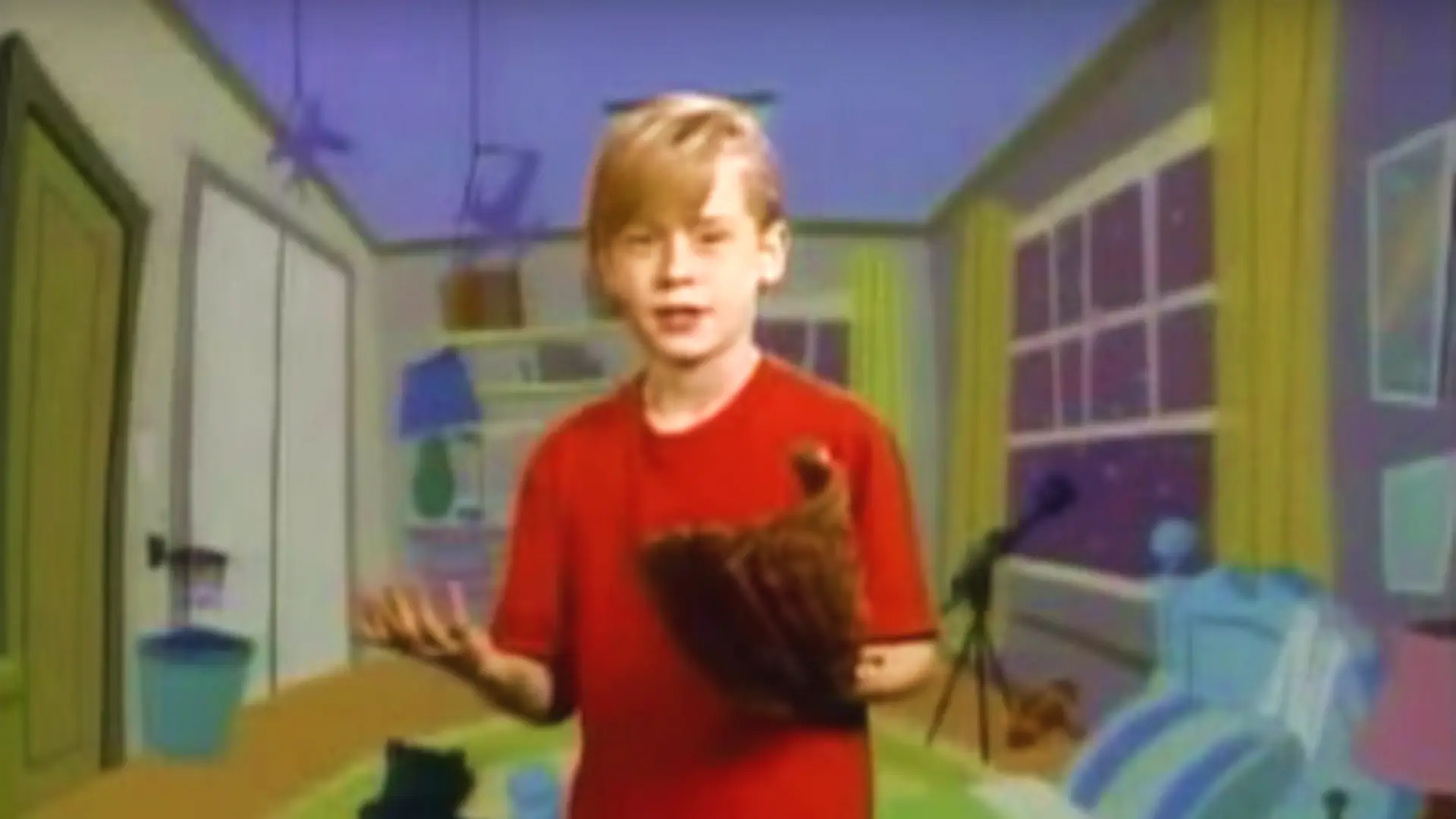 Mi pobre angelito, la serie animada (1991), producción infantil con Macaulay Culkin y un guante mágico de deseos