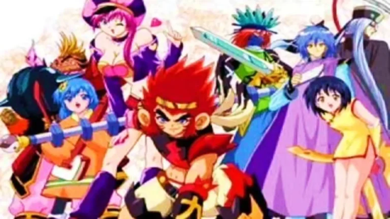 Imagen destacada de Monkey Typhoon (2002), anime retro con robots, acción y estética japonesa