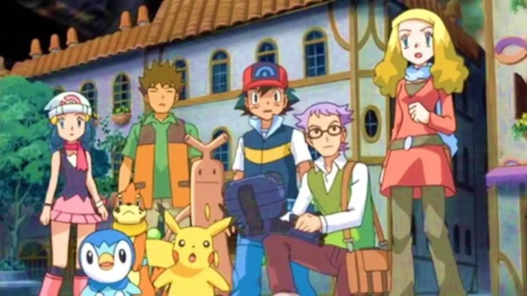 Escena nostálgica de Pokémon: El surgimiento de Darkrai (2007), película de anime con Pokémon legendarios