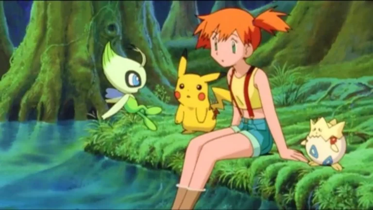 Pokémon x siempre, Celebi, la voz del bosque (2001), película de anime con viajes en el tiempo y criaturas legendarias