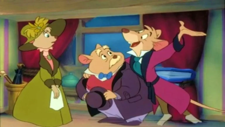 Policías y ratones (1986) es una película animada de Disney que mezcla misterio victoriano, personajes entrañables y una estética detectivesca con sabor clásico