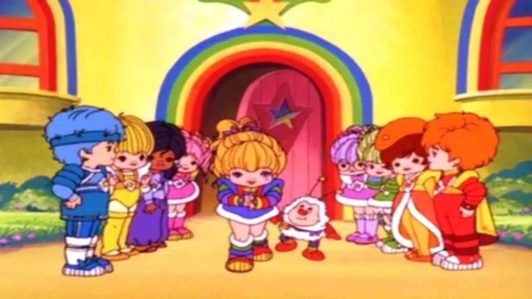 Imagen destacada de Rainbow Brite (1984), serie animada retro con fantasía, color y animación japonesa