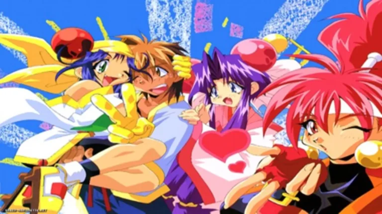 Imagen destacada de Saber Marionette J to X (1998), serie anime retro con androides, drama y ciencia ficción