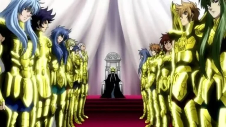Saint Seiya: The Lost Canvas (2009), anime clásico de acción con caballeros dorados y tragedia épica