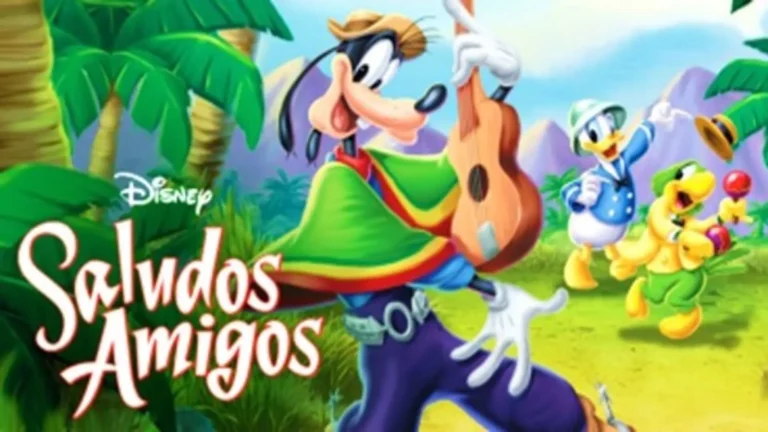 Saludos amigos (1942) es una película animada de Disney que celebra la cultura latinoamericana con música, humor y personajes entrañables