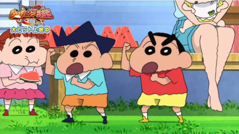 Imagen destacada de Shin chan (1992), anime clásico de comedia irreverente y vida cotidiana japonesa