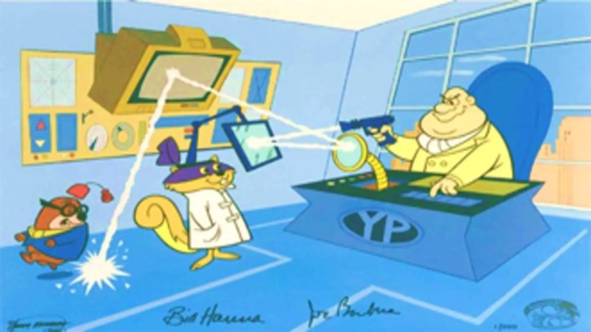 Show del Inspector Ardilla (1965), serie animada clásica de espionaje cómico y estilo Hanna-Barbera