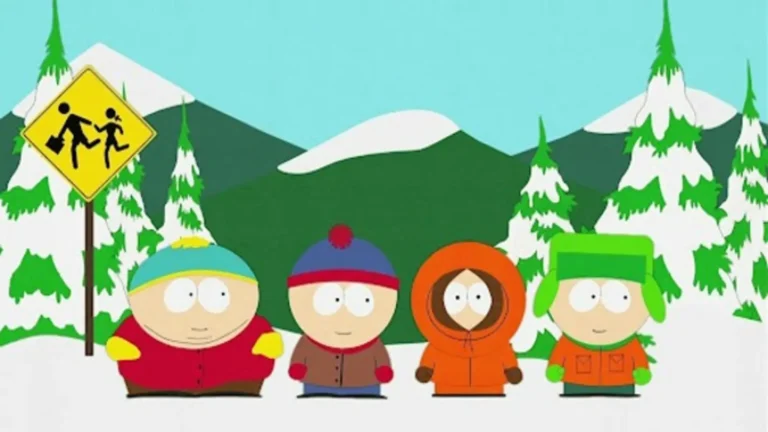 South Park (1997), serie animada retro de comedia negra y sátira social que marcó la televisión para adultos