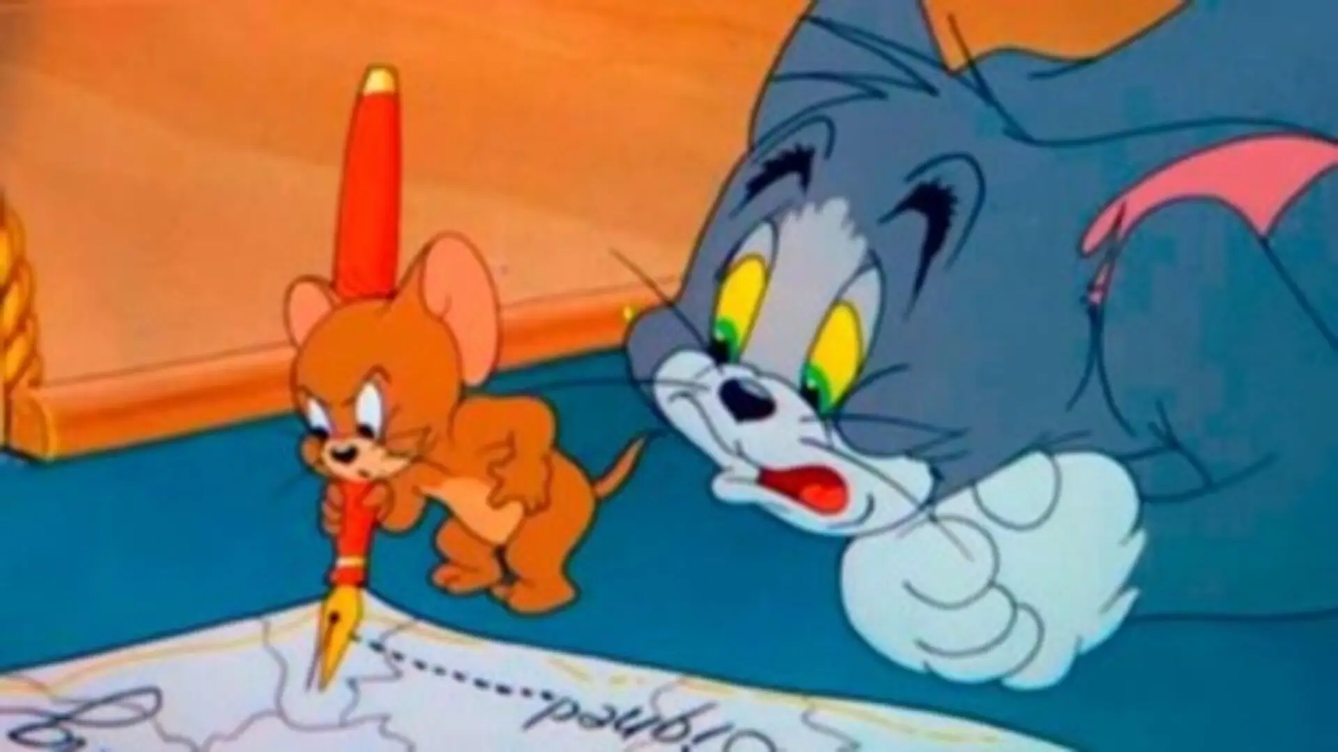 Tom y Jerry (1940), serie animada clásica de comedia slapstick con estilo visual inolvidable