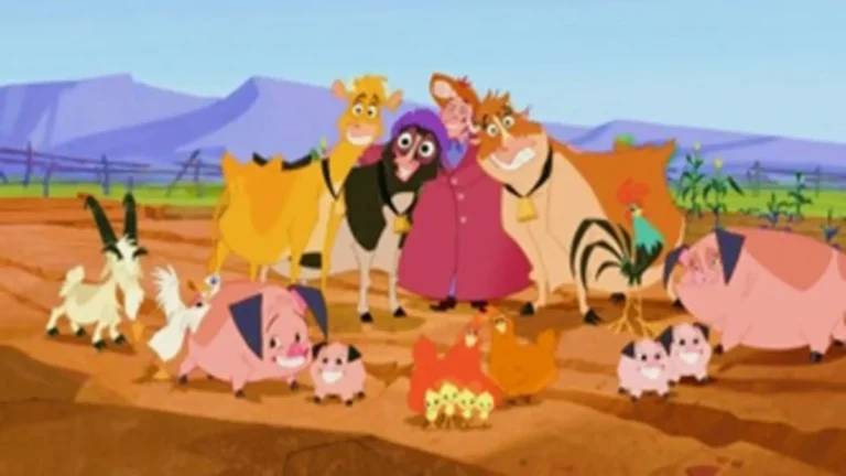 Vacas vaqueras (2004) es una comedia animada de Disney ambientada en el Viejo Oeste, con personajes entrañables y una misión ganadera llena de humor y música