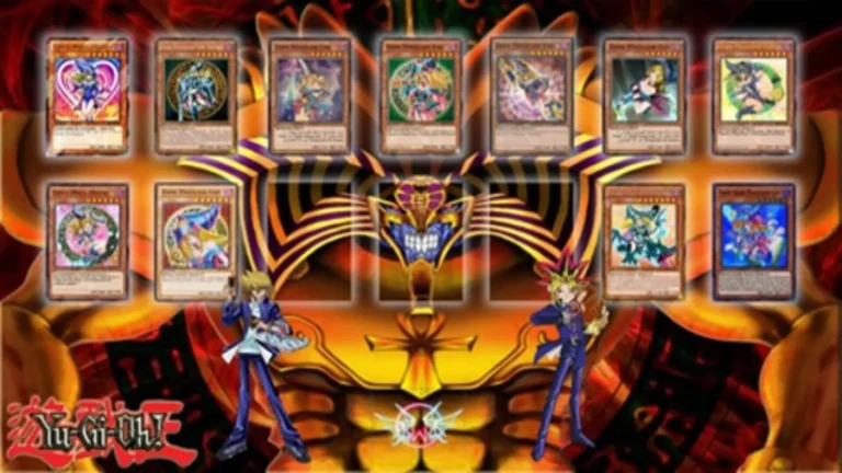 Escena nostálgica de Yu-Gi-Oh!, El juego de las sombras (1998), anime retro de duelos y cartas mágicas
