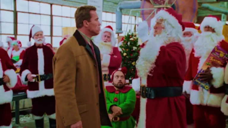 El Regalo Prometido (1996), comedia navideña con Arnold Schwarzenegger en busca del juguete Turbo-Man