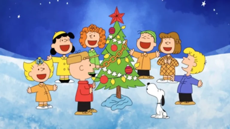 La Navidad de Charlie Brown (1965), especial animado clásico con estética retro y mensaje navideño atemporal