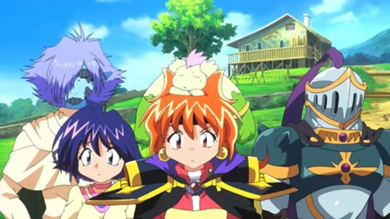 Imagen destacada de Los Justicieros (1995), una serie de anime que combina magia, humor y aventuras épicas con un estilo retro inolvidable