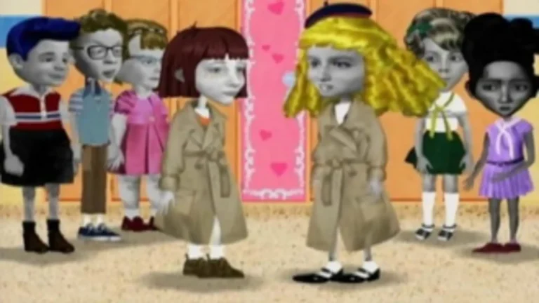 Ángela Anaconda (1999), serie animada infantil retro transmitida por Fox Kids Latinoamérica