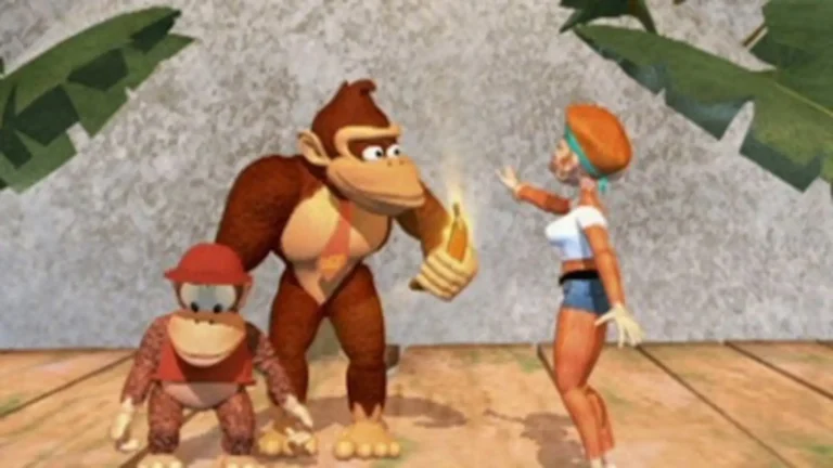 El país de Donkey Kong (1996), serie animada en 3D basada en el videojuego clásico de Nintendo