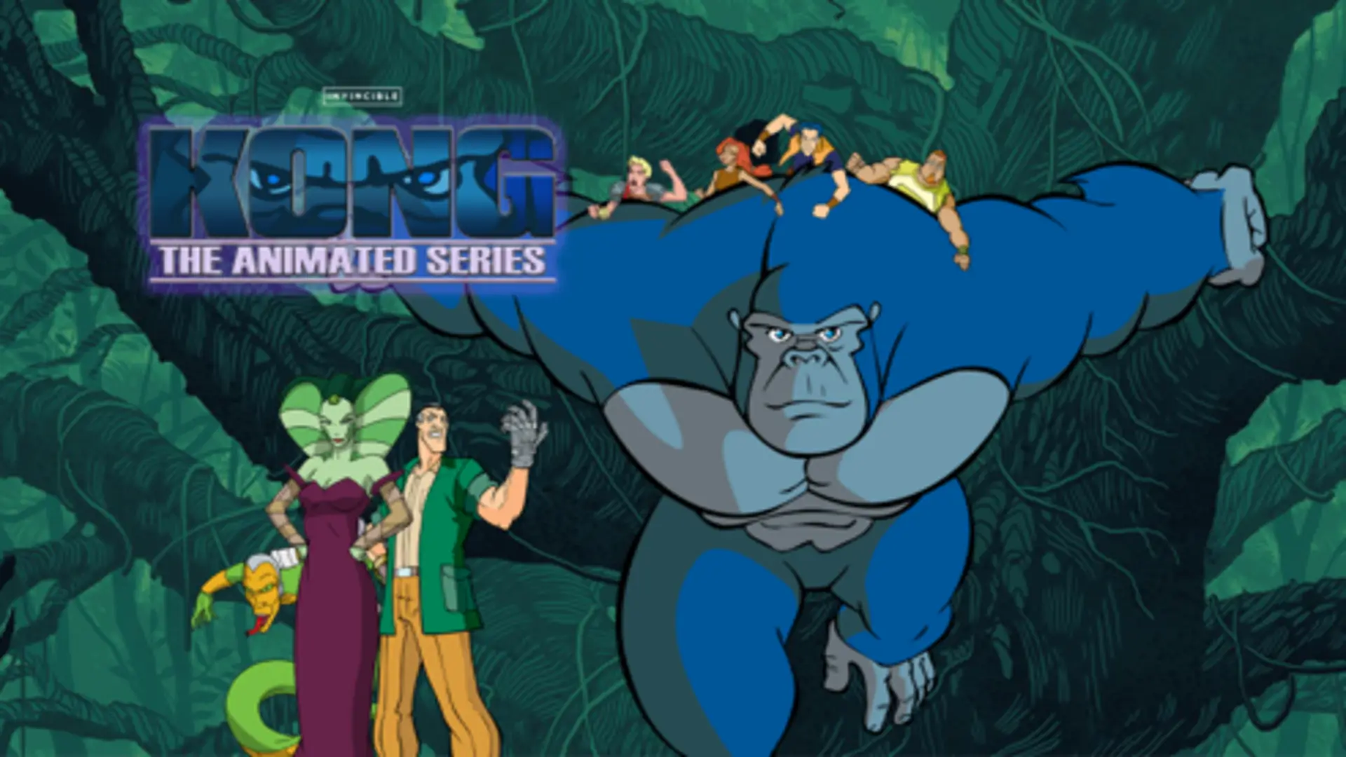 Kong: La serie animada (2000), caricatura retro de acción y aventuras transmitida por Fox Kids Latinoamérica