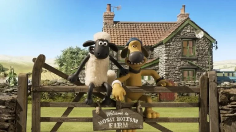 Shaun, el cordero (2007), serie animada en stop motion con humor visual y estilo retro