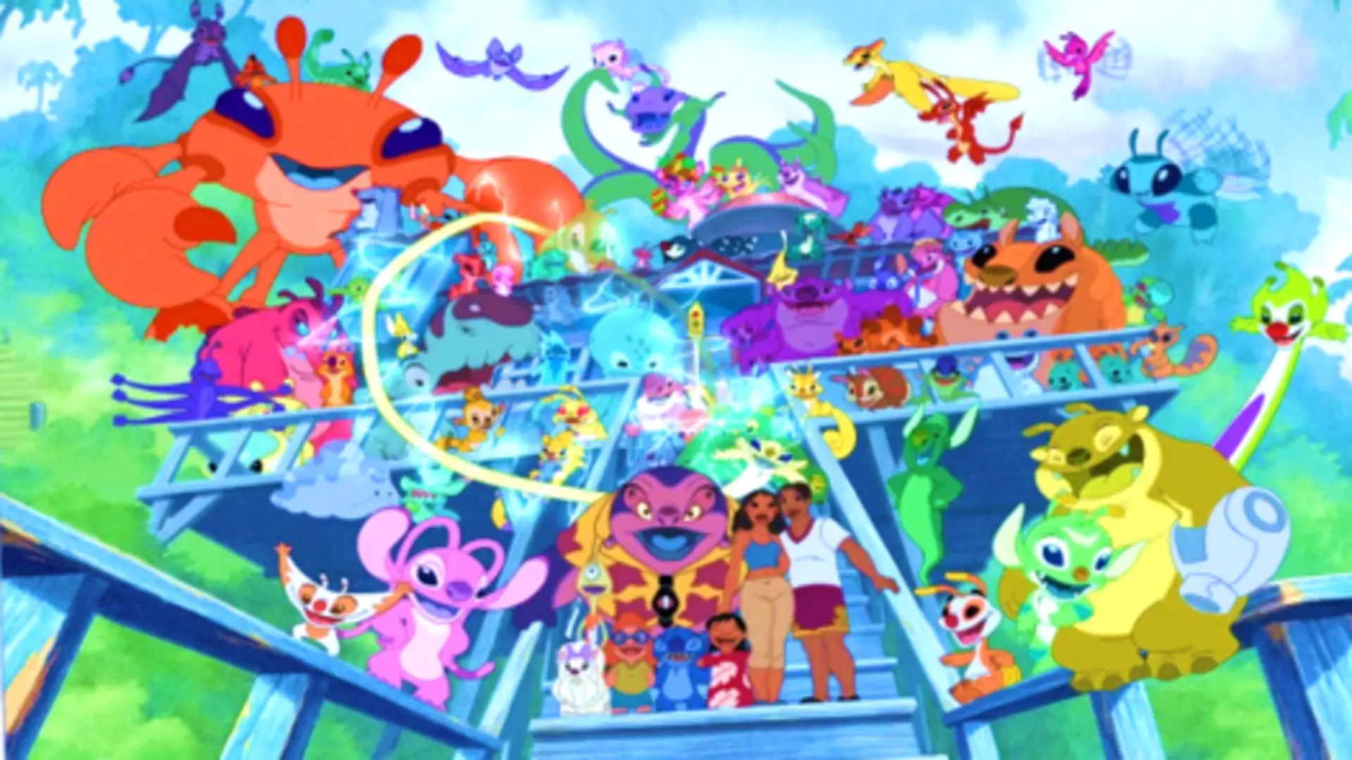 Lilo y Stitch: La serie animada (2003–2006), Ohana, aventuras y experimentos en Hawái