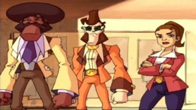 Los Policías Funky (2002), serie animada francesa con detectives disco y estética setentera