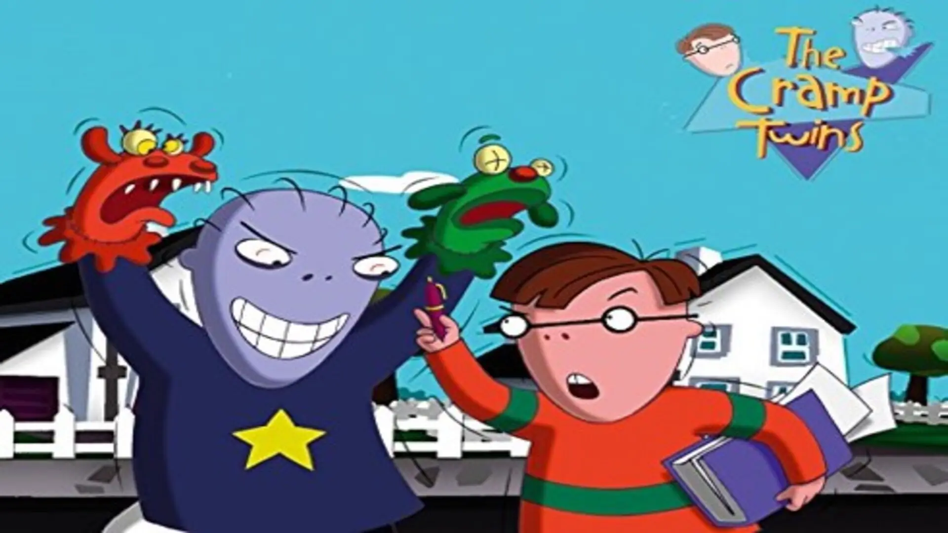 Los Terribles Gemelos Cramp (2001), serie animada de humor negro y estética grotesca