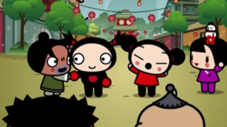 Pucca (2006), serie animada retro con humor romántico y estilo visual asiático