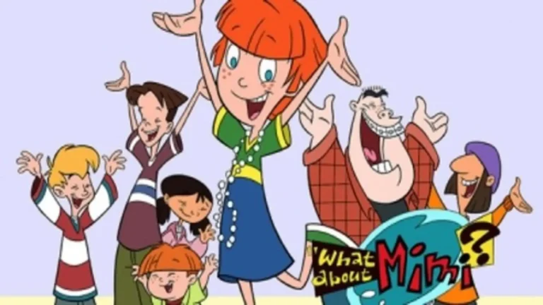 ¿Qué le pasa a Mimi? (2000), serie animada canadiense sobre vida escolar, imaginación y amistad