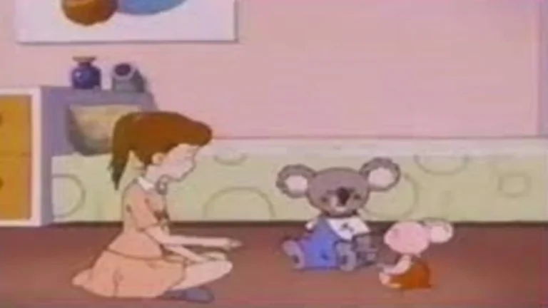 Sandy y sus Koalas (1984), anime educativo con Blinky, Pinky y aventuras mágicas en Koalawalla