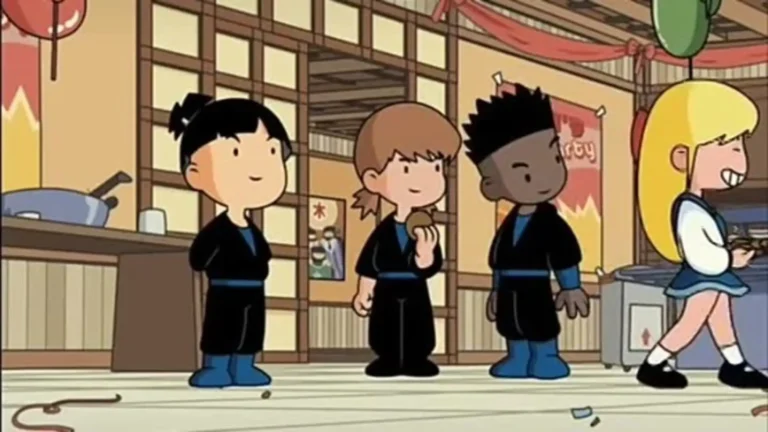 Shuriken School (2006), serie animada hispano-francesa con humor escolar y estética ninja retro