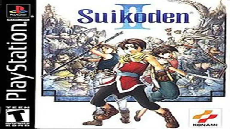 Suikoden II (1999), videojuego retro de rol para PlayStation con estrategia, fantasía y 108 personajes reclutables