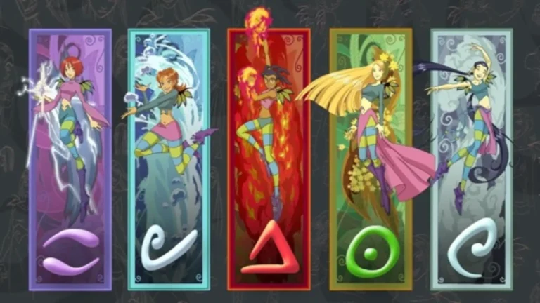 W.I.T.C.H. (2004), serie animada mágica de Jetix y Disney con estética retro y poderes elementales